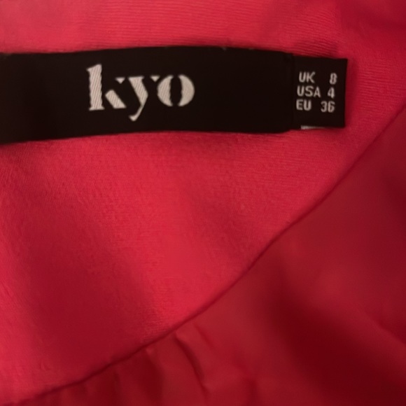 Pink Dress with rhinestones Kyo size 4 - Picture 5 of 5